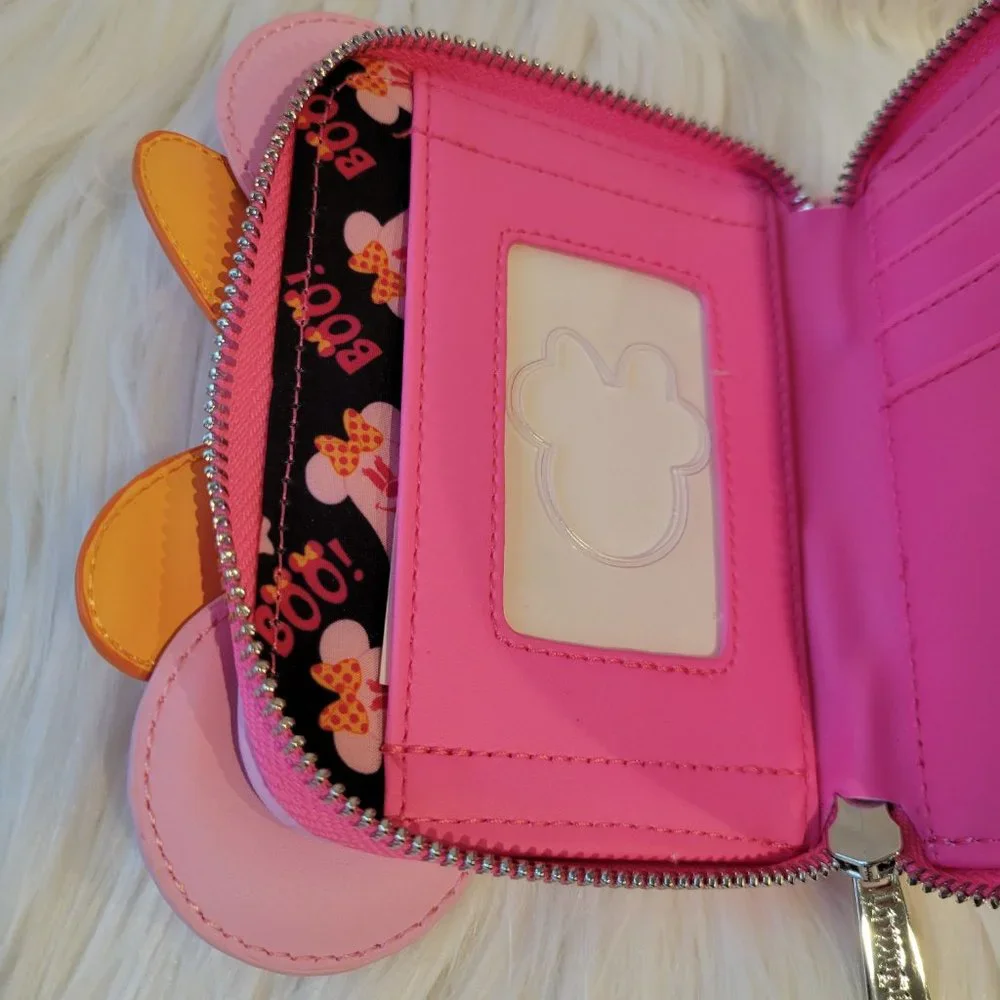 Disney Loungefly Ghost Minnie Mouse Wallet